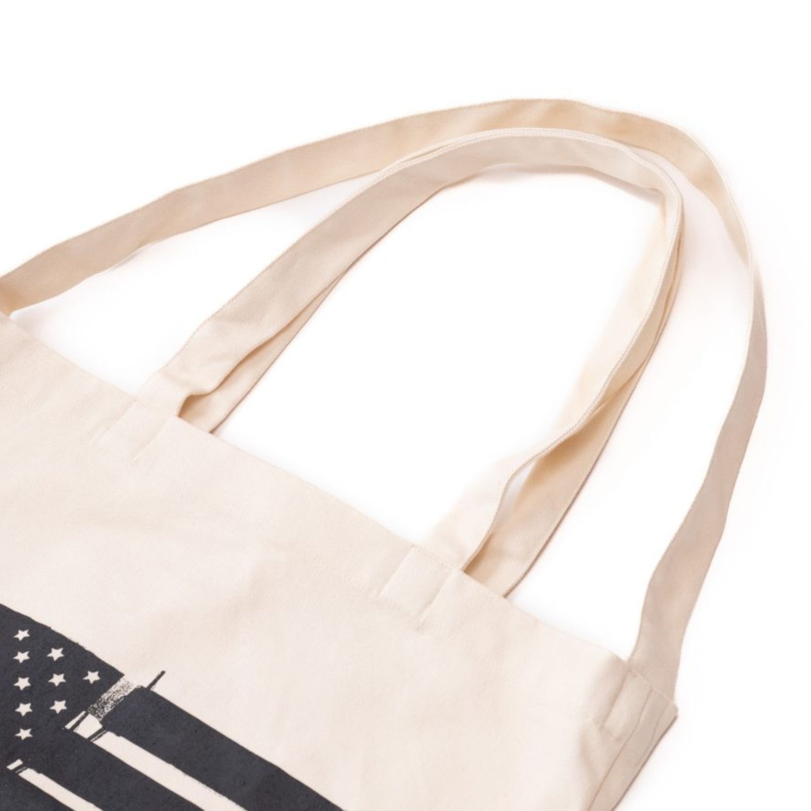KNIFE FLAG LOGO 3WAY TOTE BAG (NATURAL) / トートバッグ