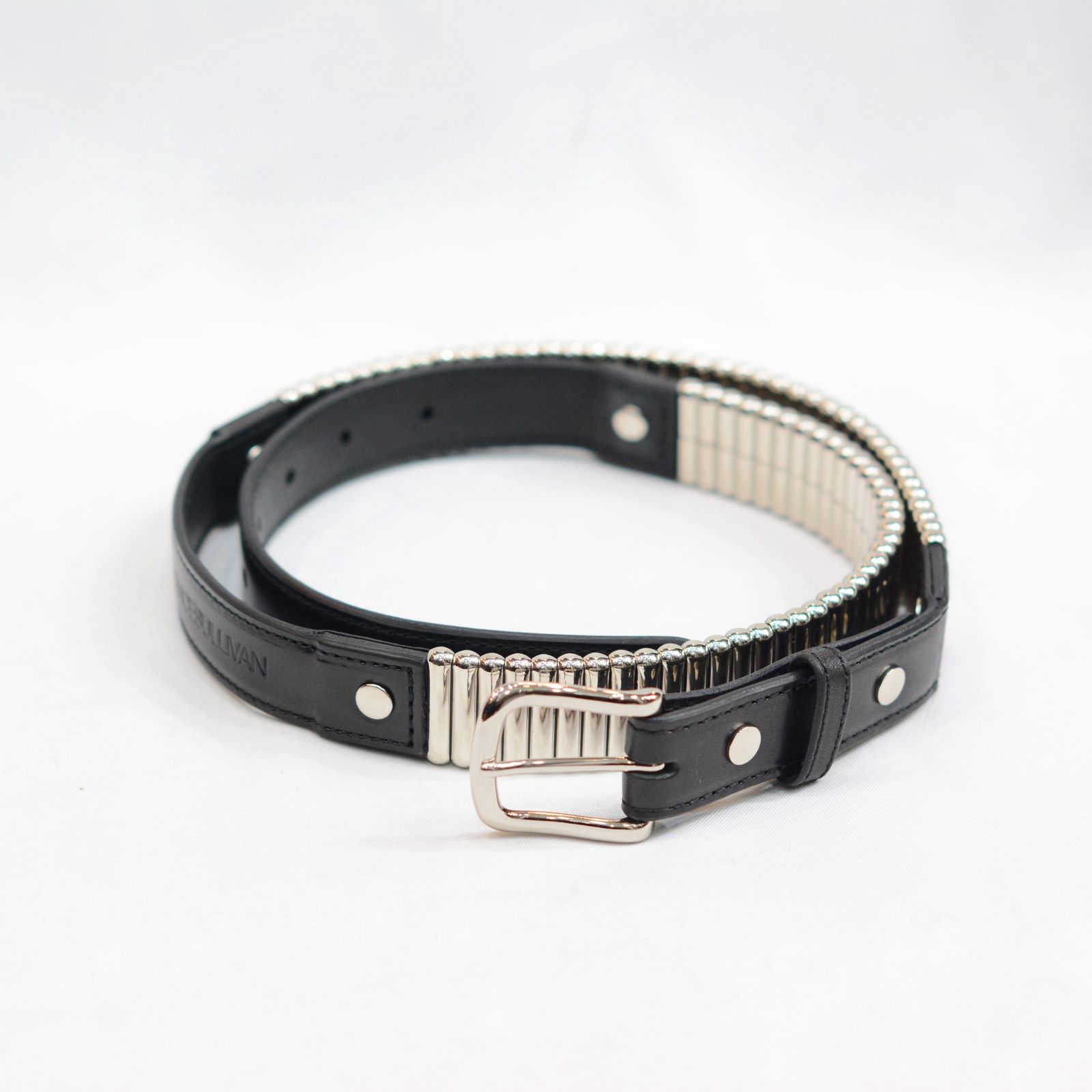 ジョンローレンスサリバン Pin Buckle Belt With D-Ring-