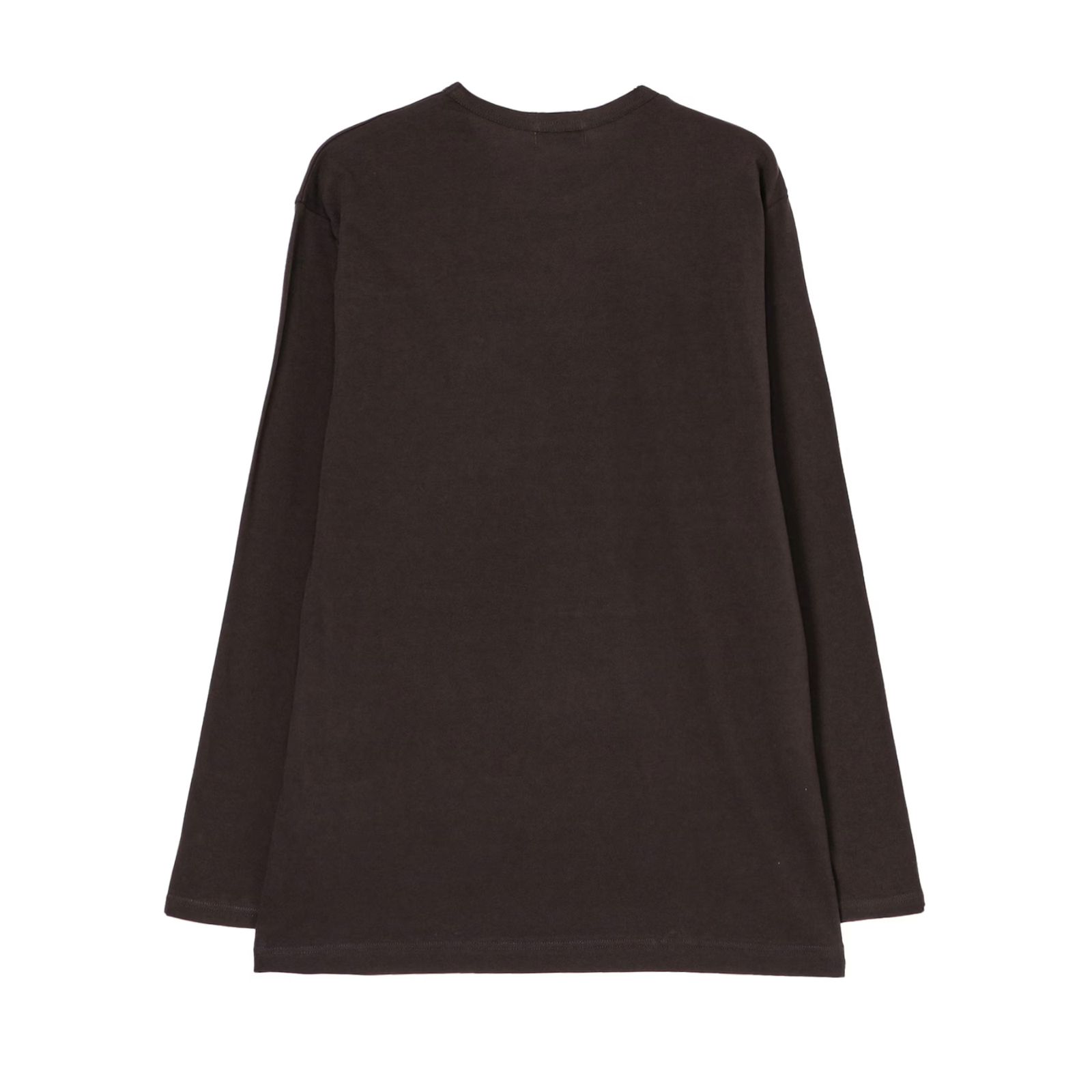 30/- COTTON SINGLE JERSEY ROUND NECK LONG SLEEVE （CHARCOAL） ロングスリーブ カットソー （チャコール）