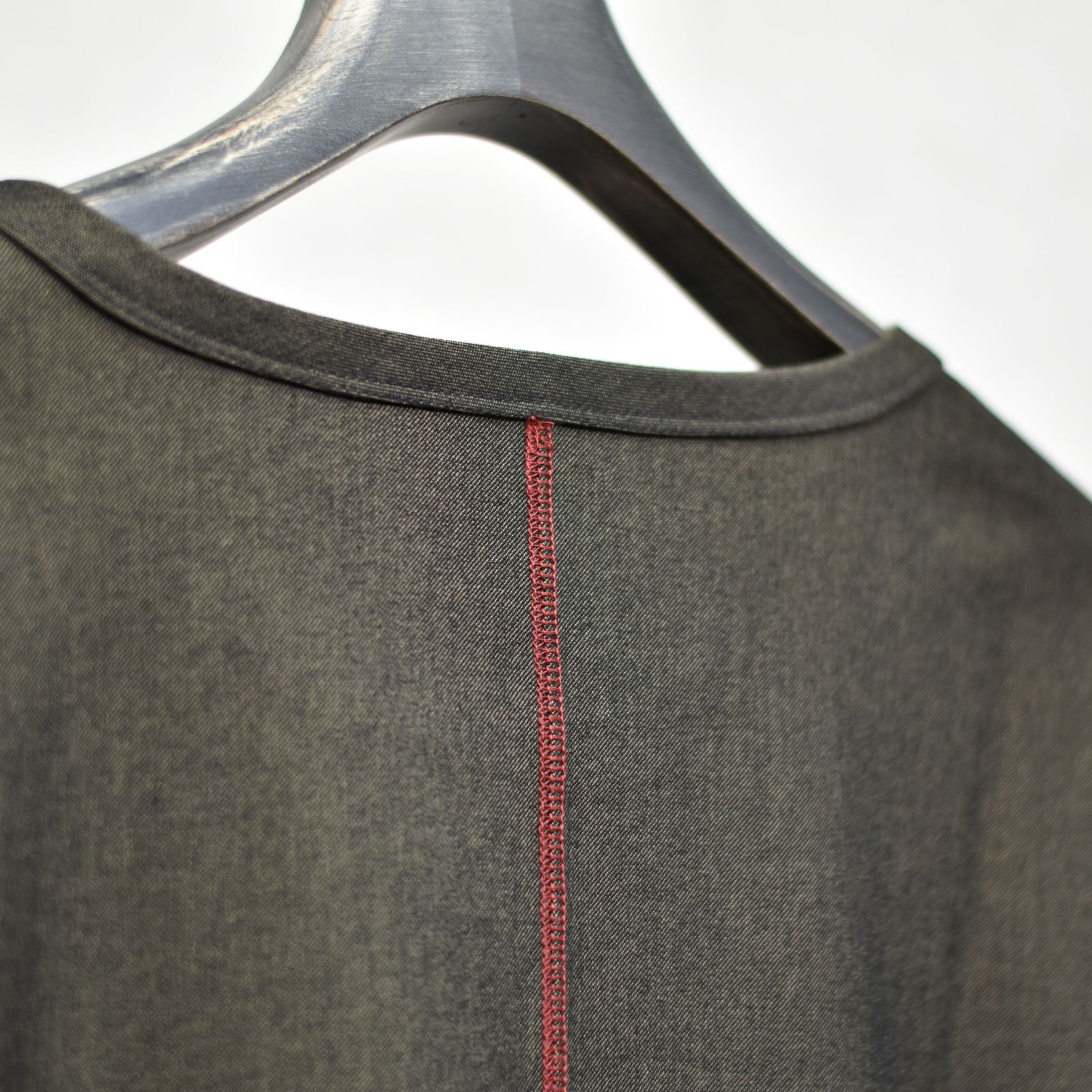 ポリエステルレーヨンアクリル ストレッチ ポケットカットソー （KHAKI）