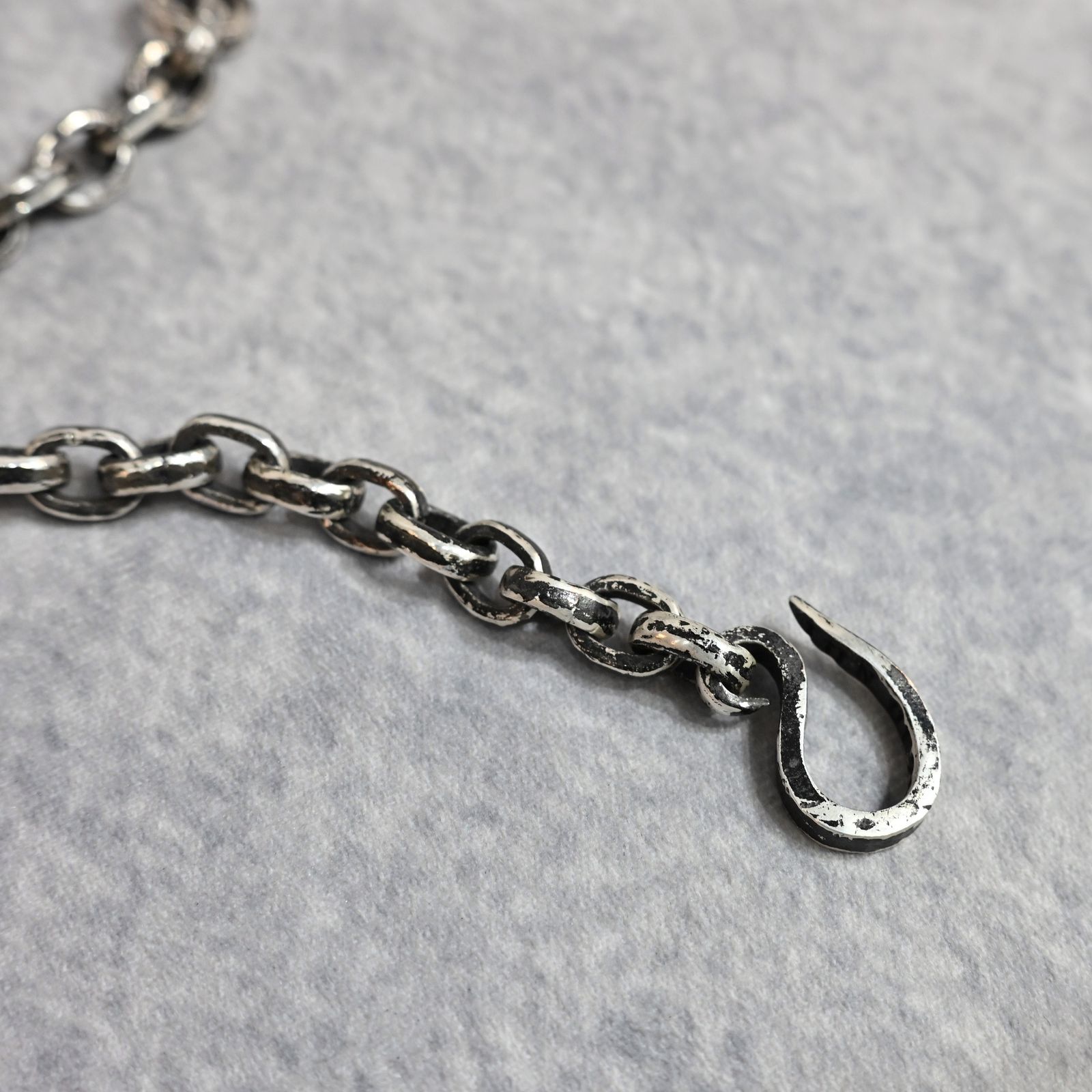 FORGED CHAIN BRACE｜ SILVERS 純銀