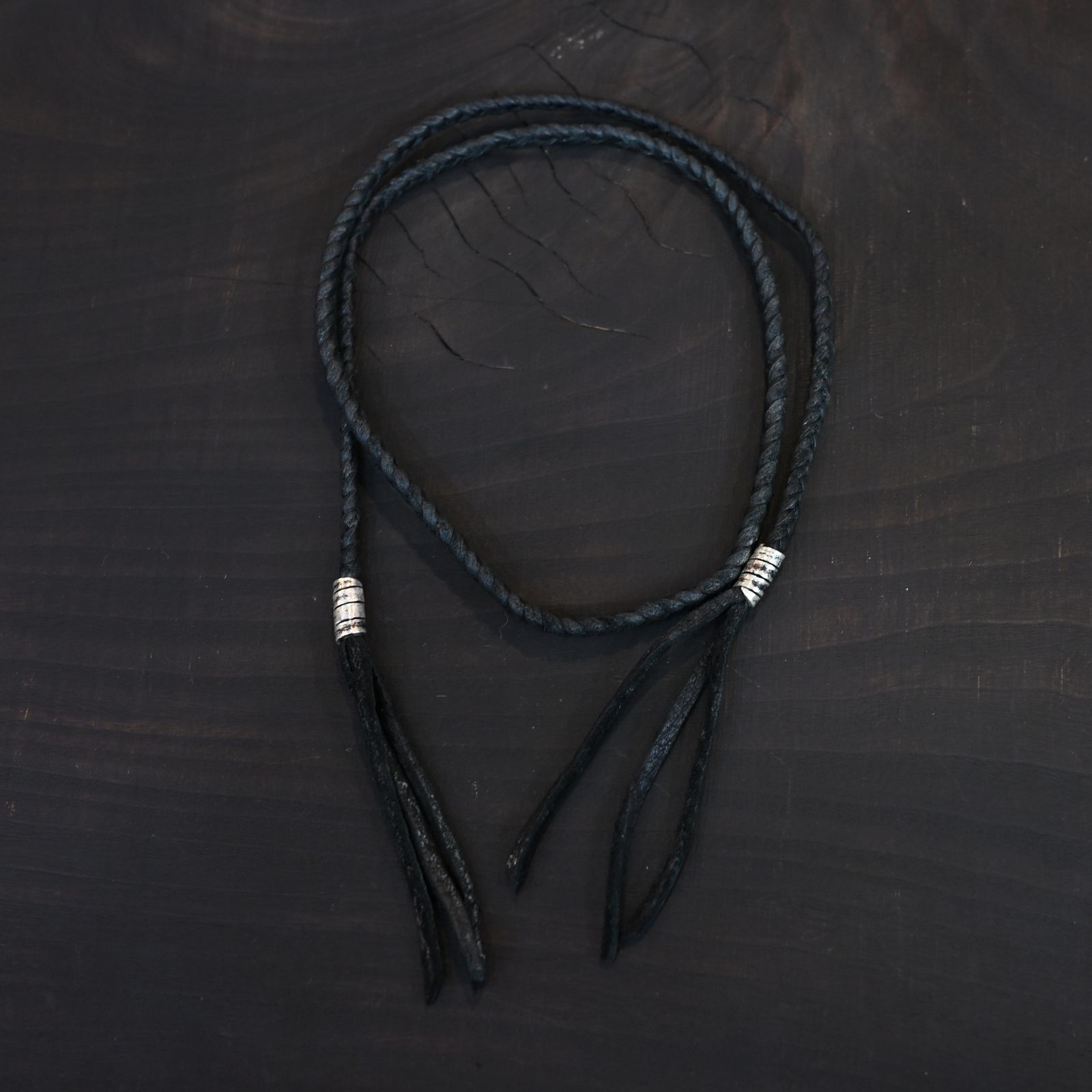 DEER LEATHER CORD 2｜ SILVERS 純銀