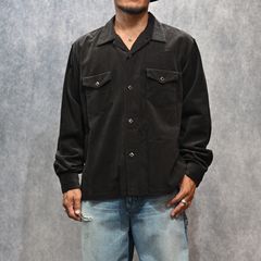 Narrow Corduroy Western Open Collar SH （DBR） / ウエスタン コーデュロイシャツ （ブラウン） 2508-5001