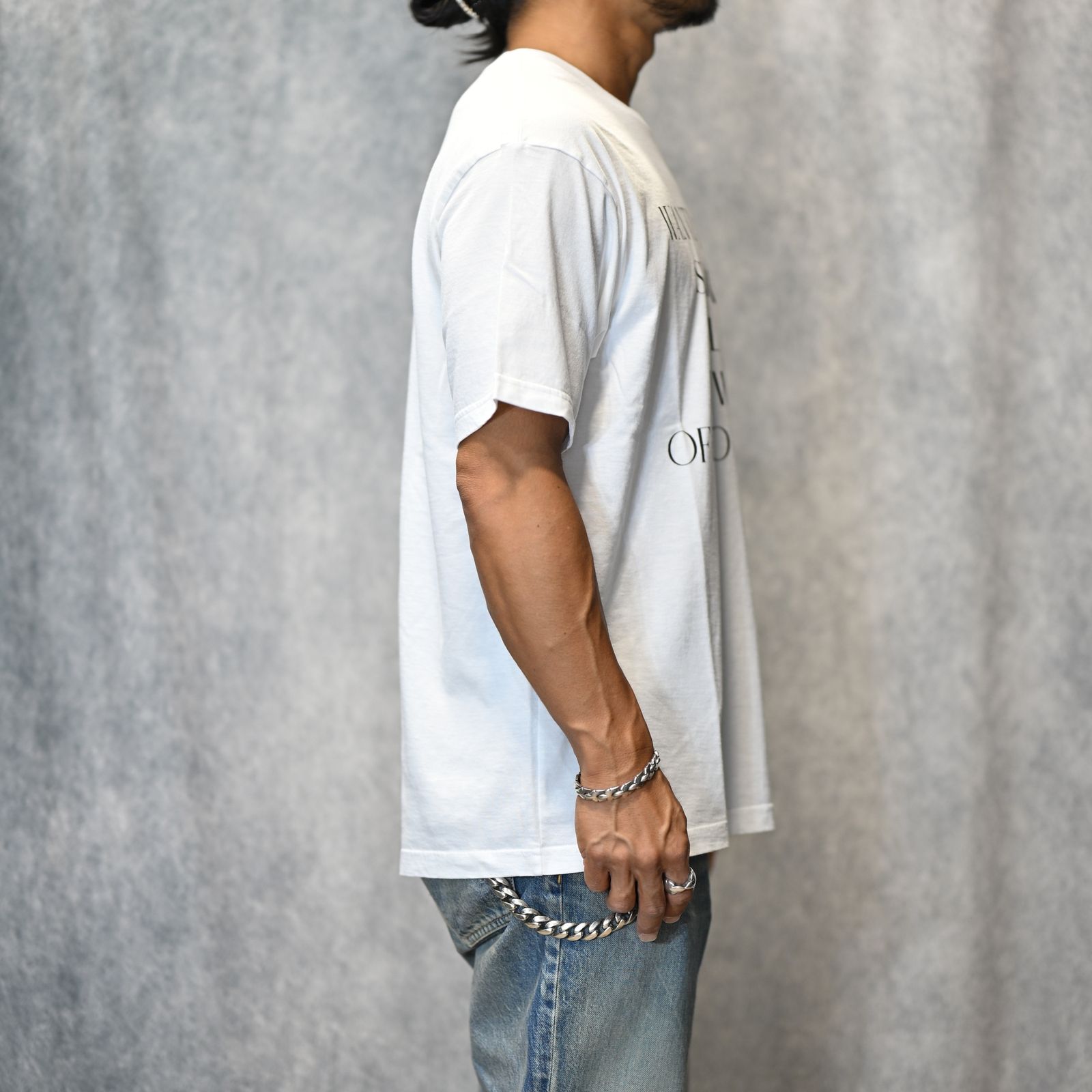 WANTING TO BE SOMEONE T-SH （WHITE） / プリントTシャツ （ホワイト） 2505-4001