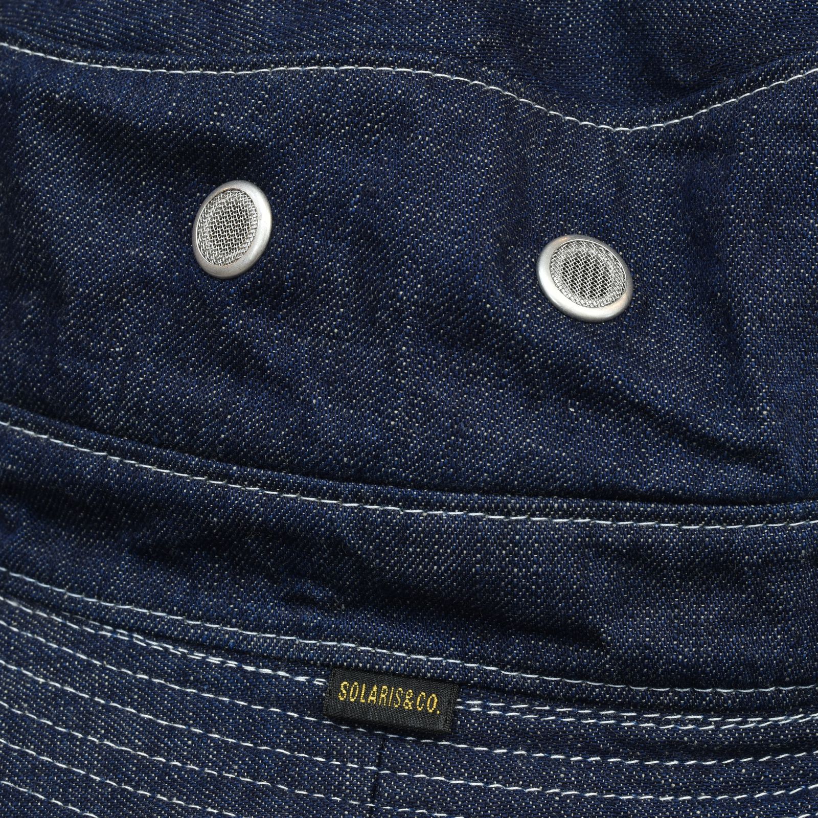 8oz Denim Jungle Hat "BARNES" (ONE WASH)｜ジャングルハット｜Y01007
