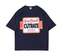 CUTRATE THE TIGER DROPSHOULDER S/S T-SHIRT (NAVY)