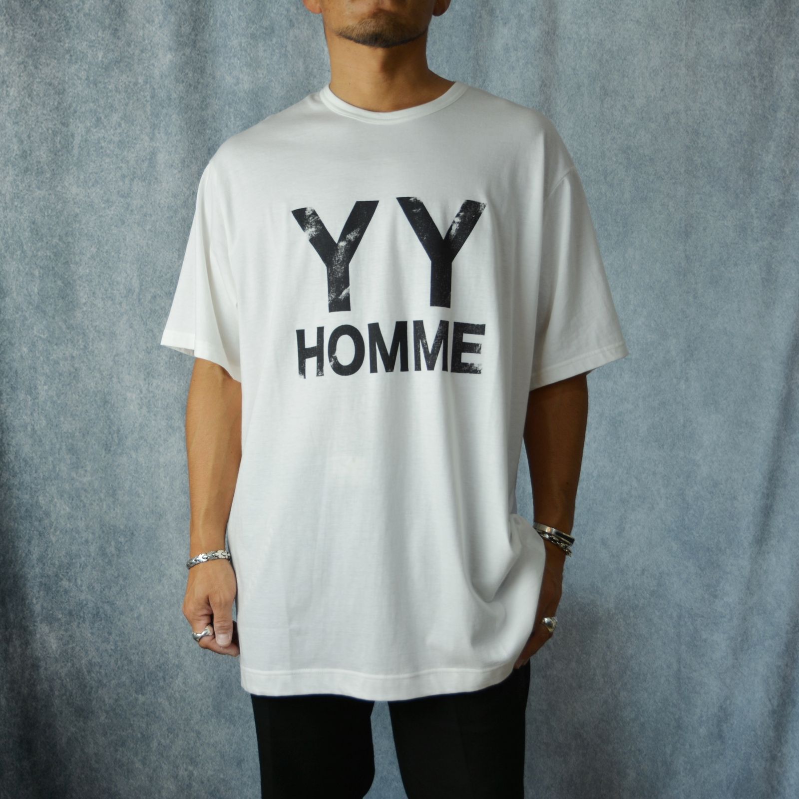 yohji yamamoto - YYH PT SHORT SLEEVE T （WHITE） ロゴプリント Tシャツ （ホワイト） | chord  online store