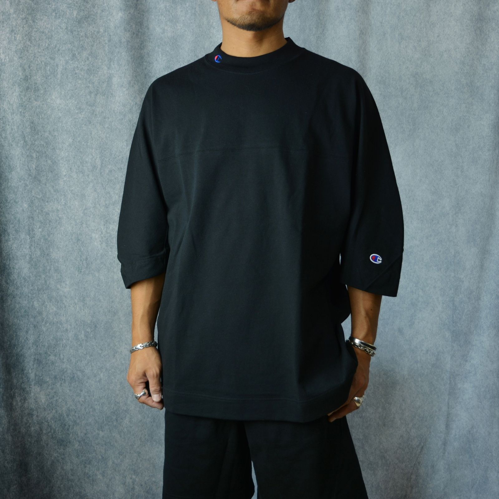 N.HOOLYWOOD - × champion football T-SH （BLACK） / フットボールTシャツ （ブラック） | chord  online store