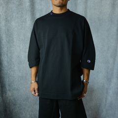 × champion football T-SH （BLACK） /  フットボールTシャツ （ブラック）