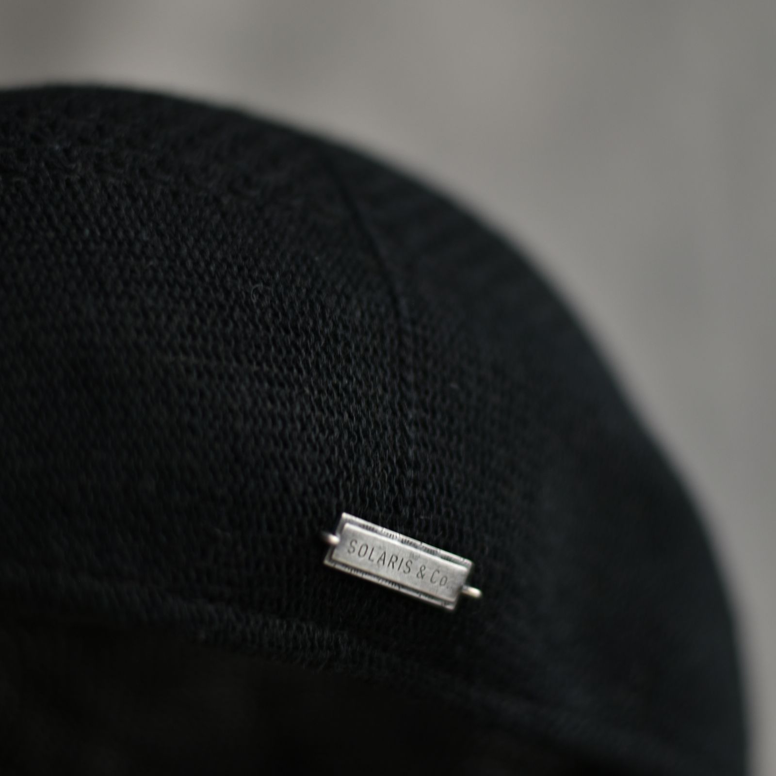 SOLARIS&CO. - Linen Hunthing Cap 