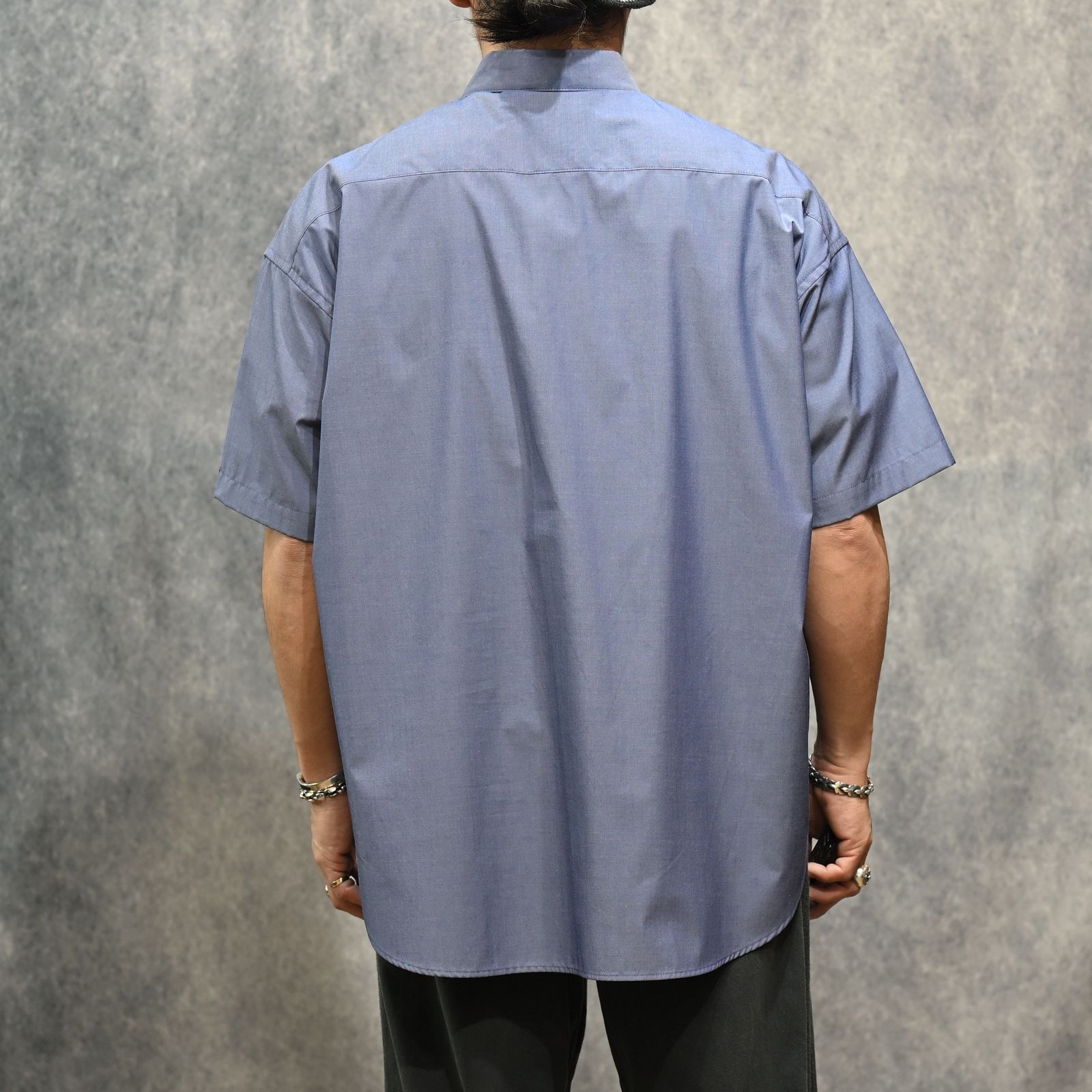 HALF SLEEVE SHIRT （NAVY / ネイビー）｜半袖プルオーバー シャツ｜2261-SH54-102-S