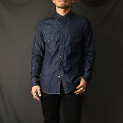 [STANDARD] 501 Western SH OWS （INDIGO） / ウエスタン デニムシャツ （インディゴ）
