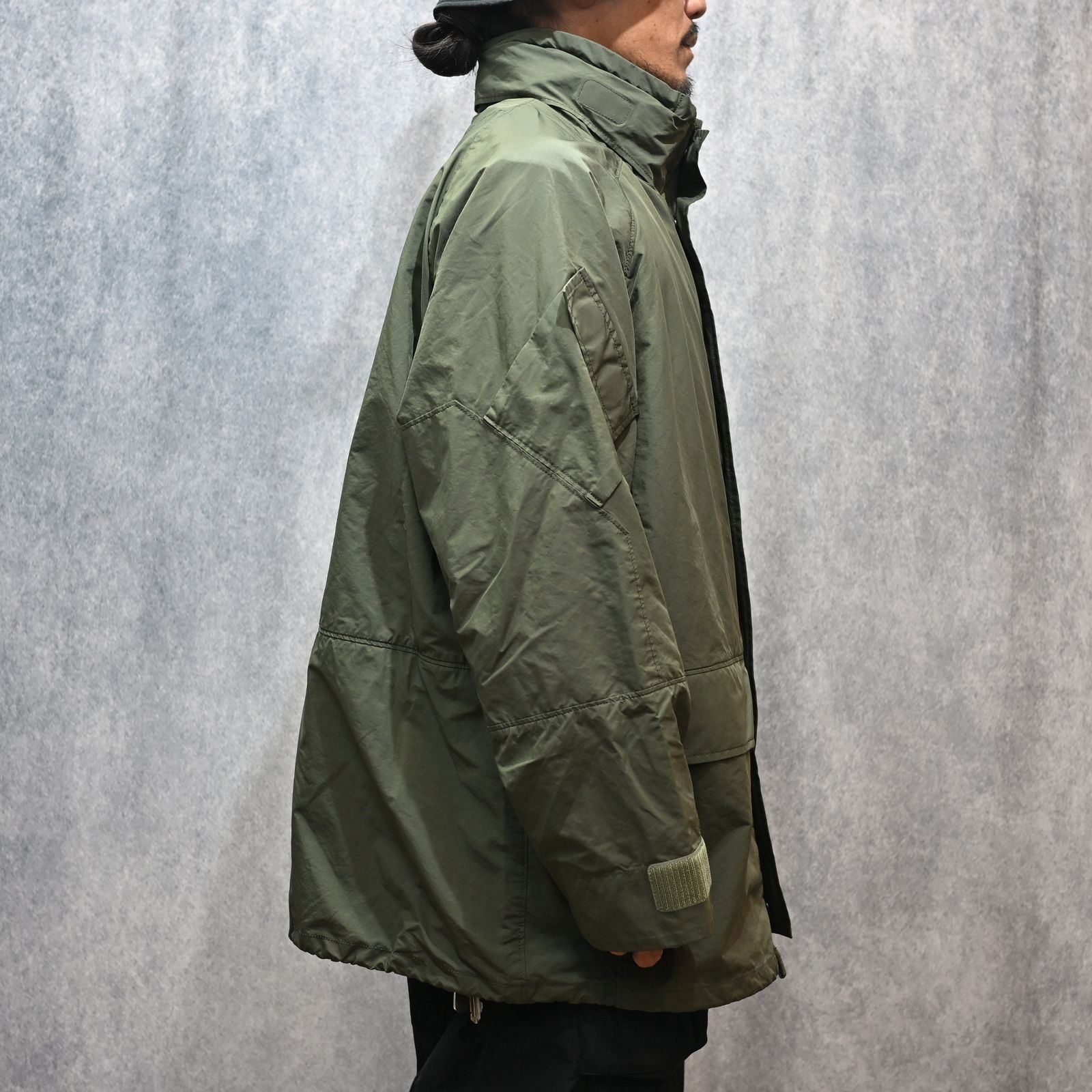 WEATHER MILITARY JACKET / LINER NYLON ZU CONNECTION  （KHAKI)｜ウェザーミリタリー ジャケット （カーキ） PC-026-2988-52
