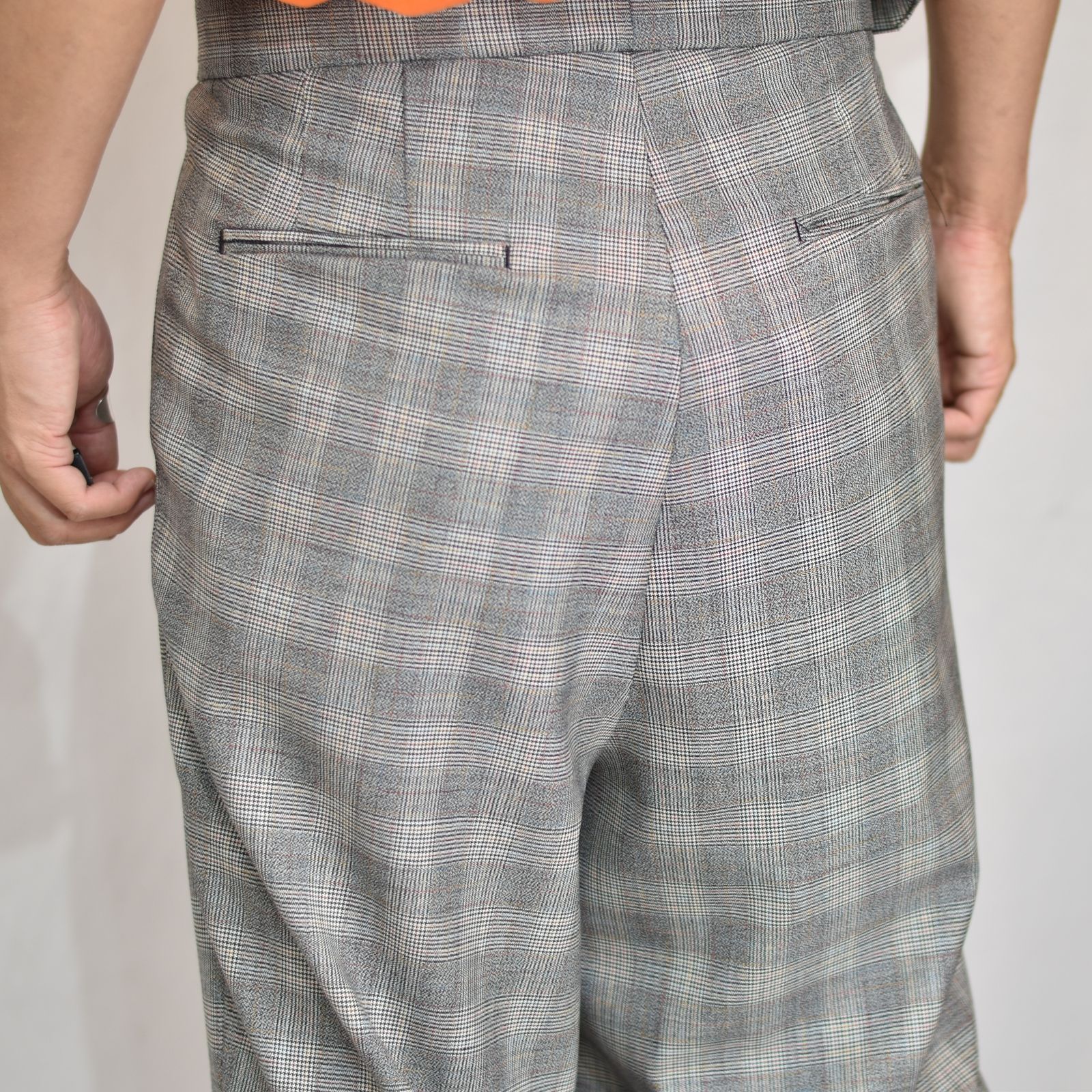 FACETASM - CHECK WRAP PANTS (GRAY CHECK) / チェック ラップパンツ | chord online store