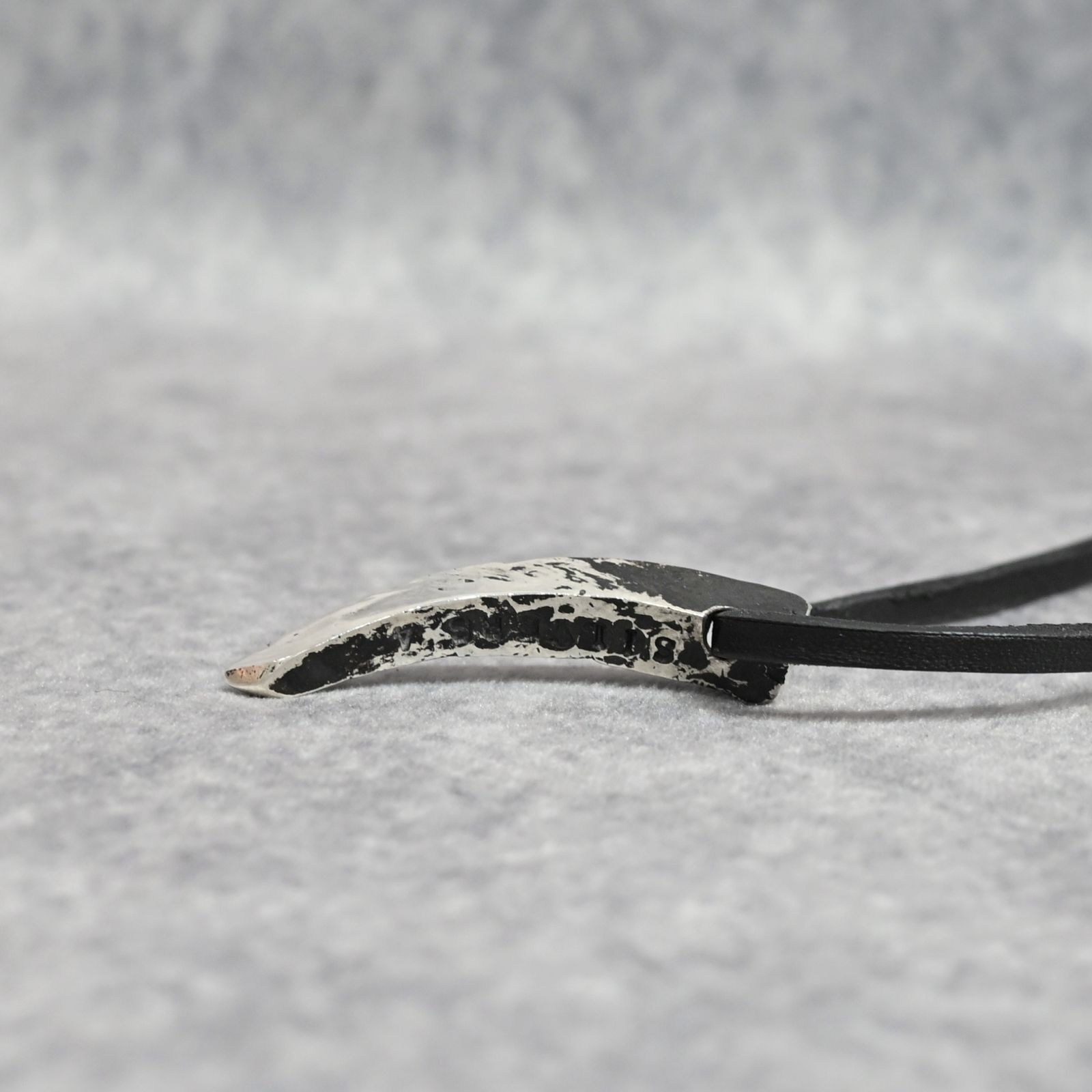 TALON TOP-03 + MARYAM HORSE LEATHER CORD｜ SILVERS 純銀