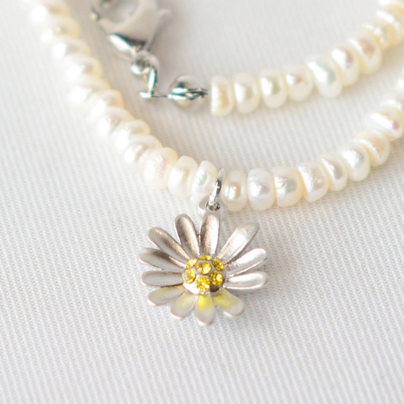 DAISY MARGARET PEARL NECKLACE (NATURAL)