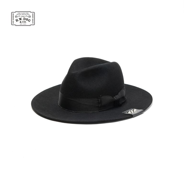 CALEE - × THE H.W.DOG&CO. WOOL HAT (BLACK) / ザ エイチ CALEE - × THE H.W.DOG&CO. WOOL HAT (BLACK) / ザ エイチ