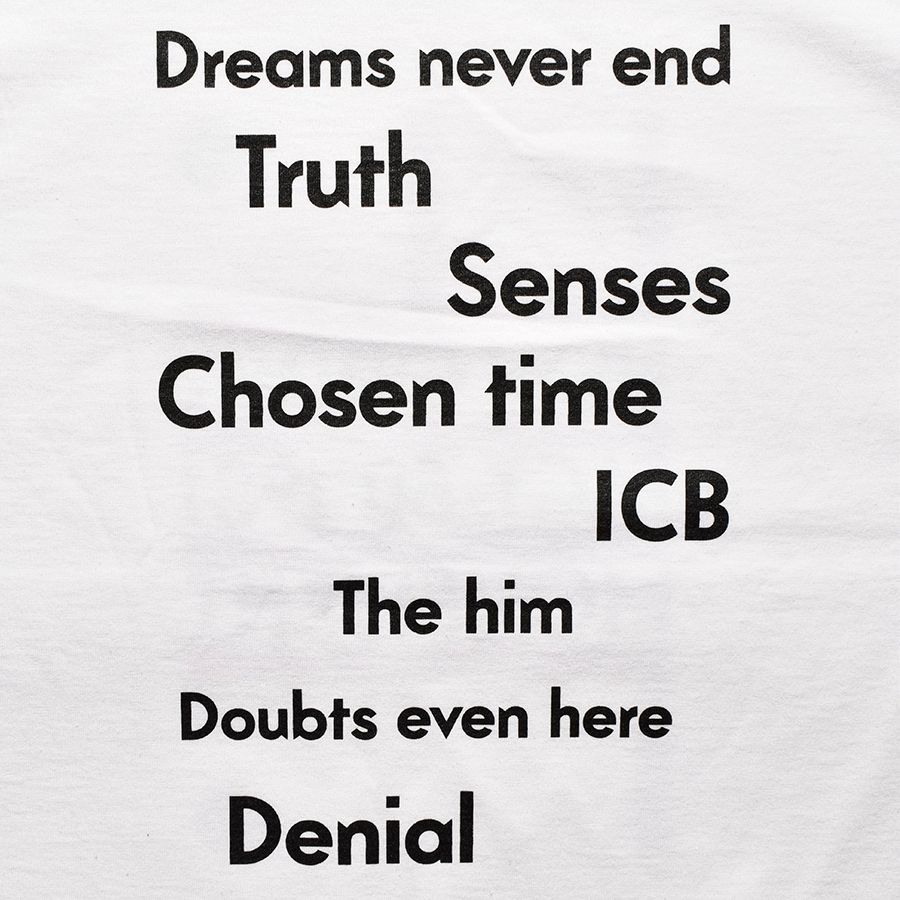 New Order “MOVEMENT” Crewneck T-SH （WHITE） /  ニューオーダー 「ムーブメント」 プリント Tシャツ （ホワイト）