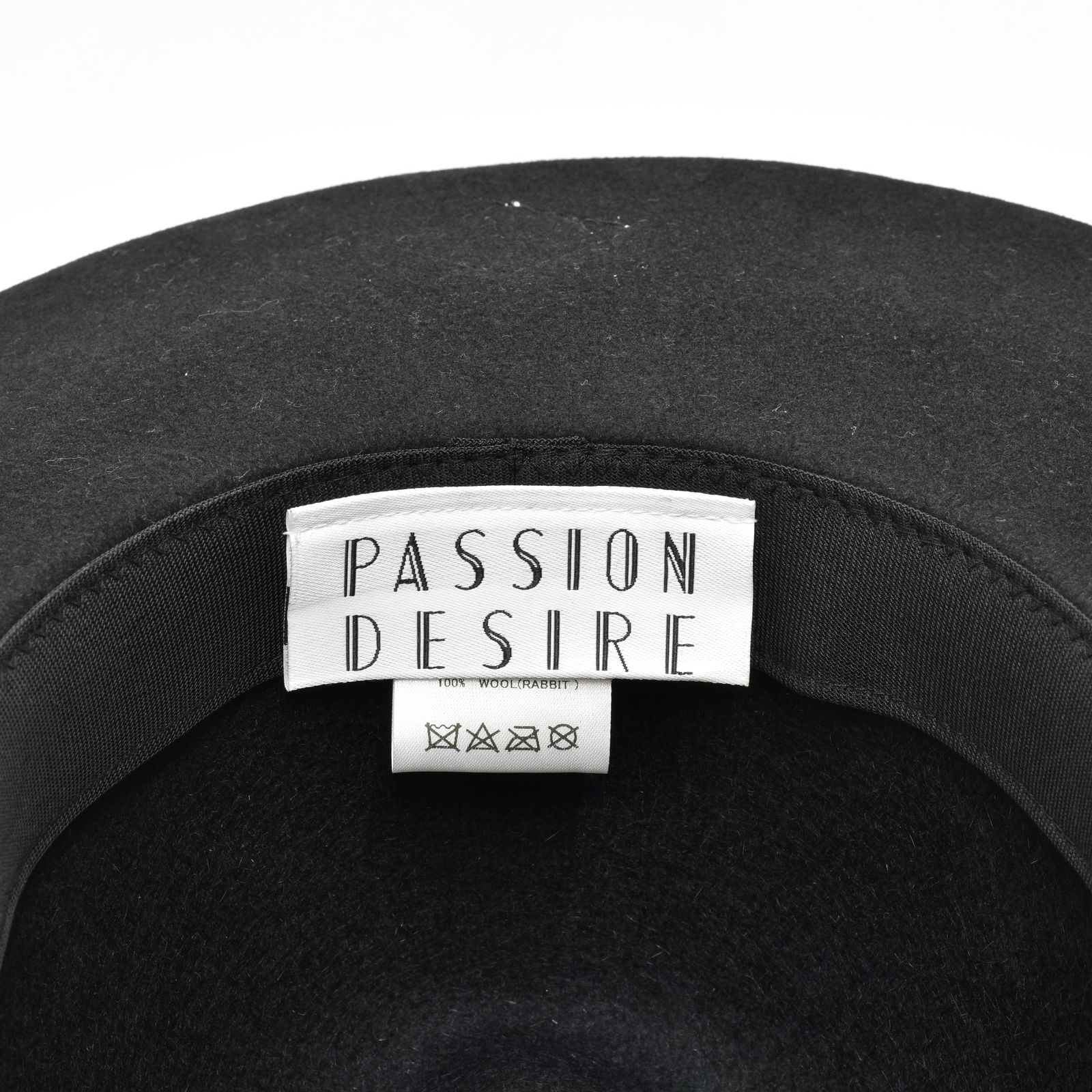 LONG BLIM HAT (BK)