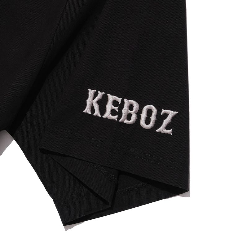 CALEE - × KEBOZ BASEBALL SHIRT (BLACK) / × ケボズ ベース CALEE - × KEBOZ BASEBALL SHIRT (BLACK) / × ケボズ ベース