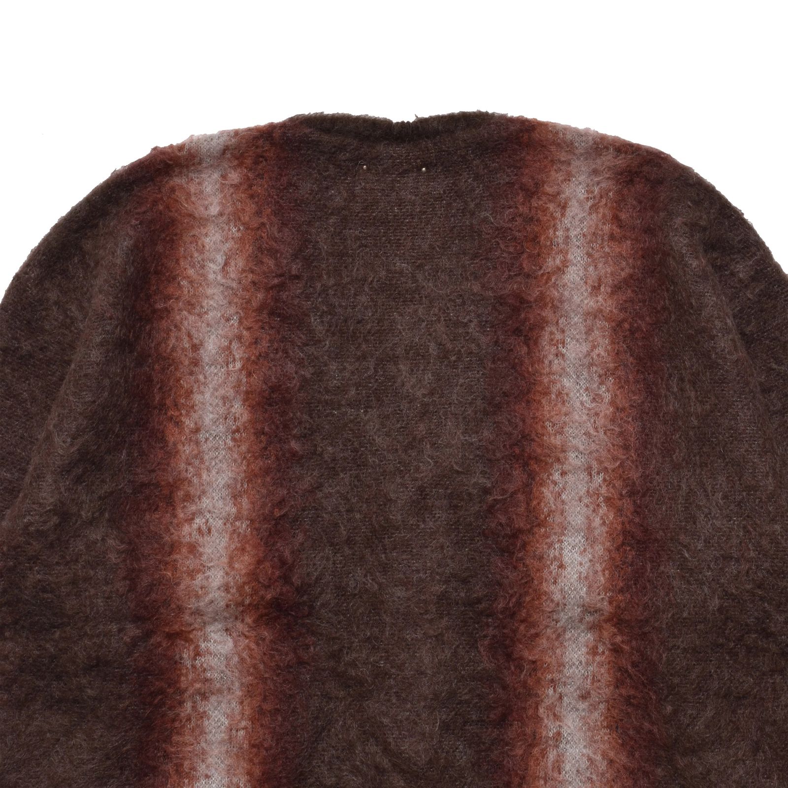 Fuzzy Stripe Mohair Knit Cardigan （BRT）｜ファジーストライプ モヘアニット カーディガン｜2509-6001