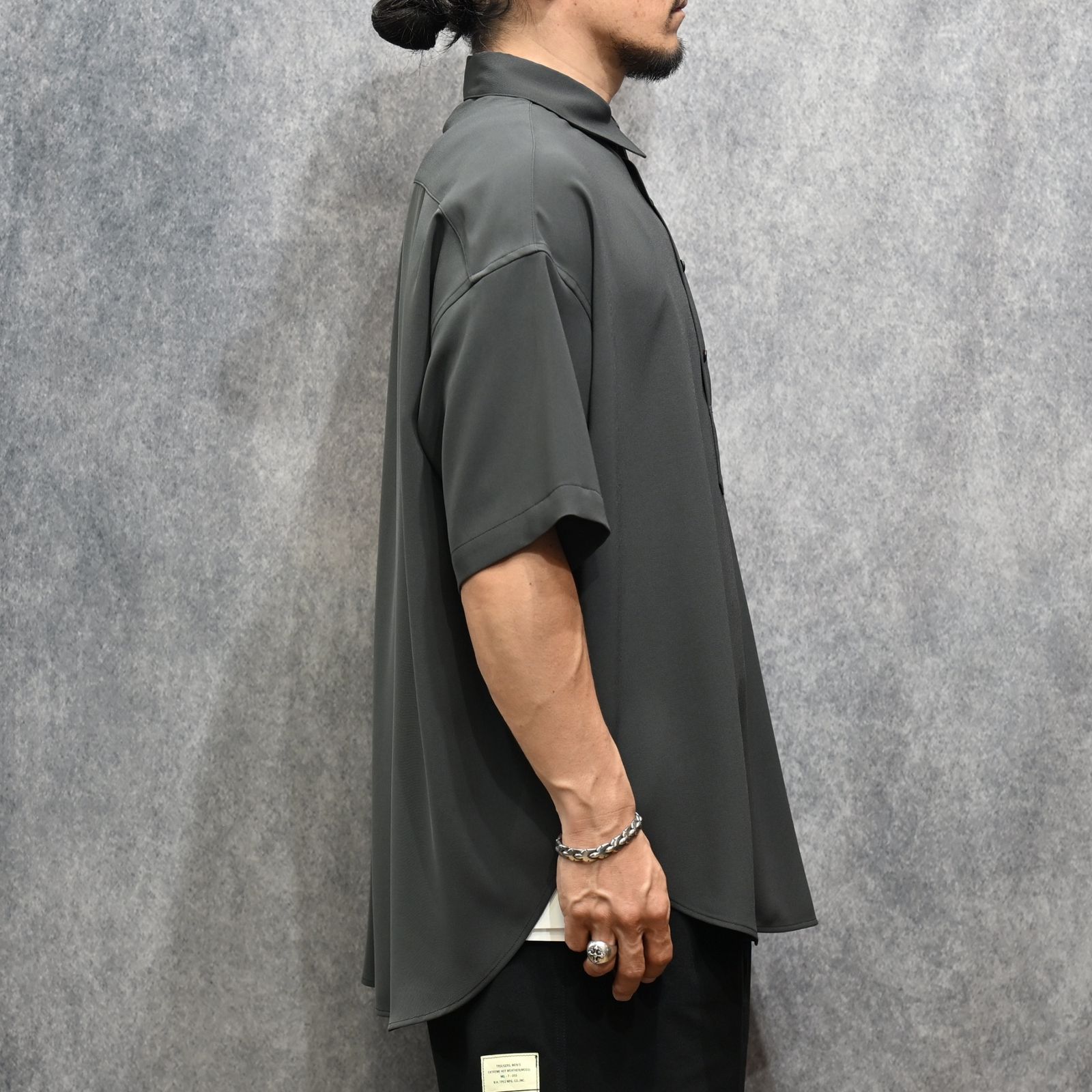 HALF SLEEVE SHIRT （CHARCOAL / チャコール）｜ハーフスリーブ シャツ｜2261-SH54-011