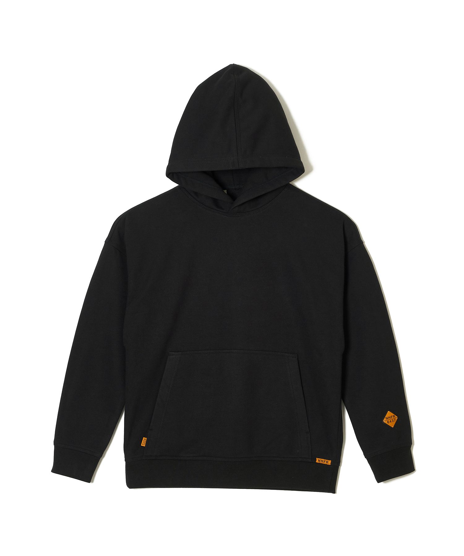 HOODIE SWEATSHIRT (BLACK) -  フーディー スウェット （ブラック） 1242-CS02-022
