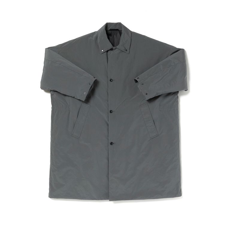 N.HOOLYWOOD - BALMACAAN COAT (GRAY) / ステンカラー コート N.HOOLYWOOD - BALMACAAN COAT (GRAY) / ステンカラー コート