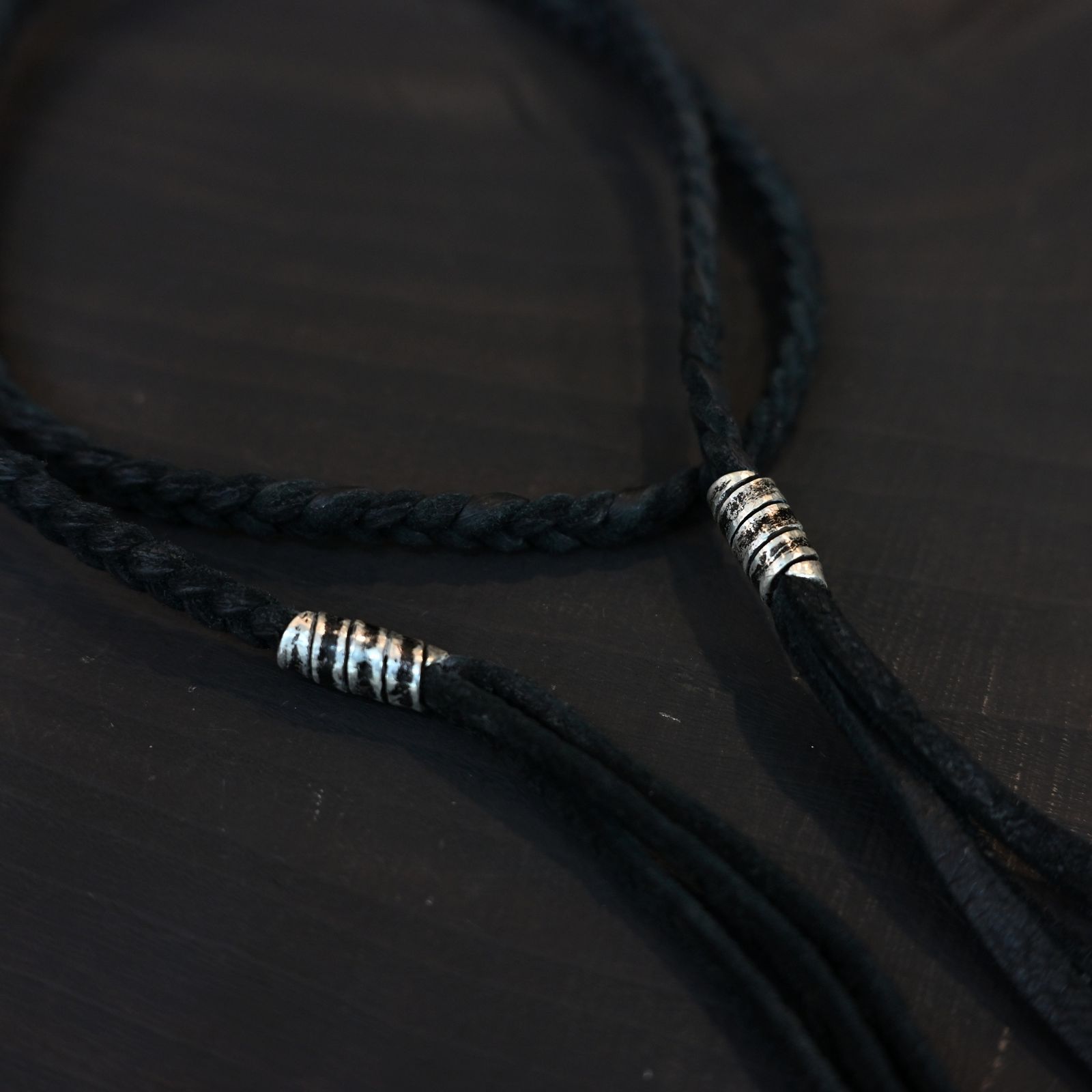 DEER LEATHER CORD 1｜ SILVERS 純銀