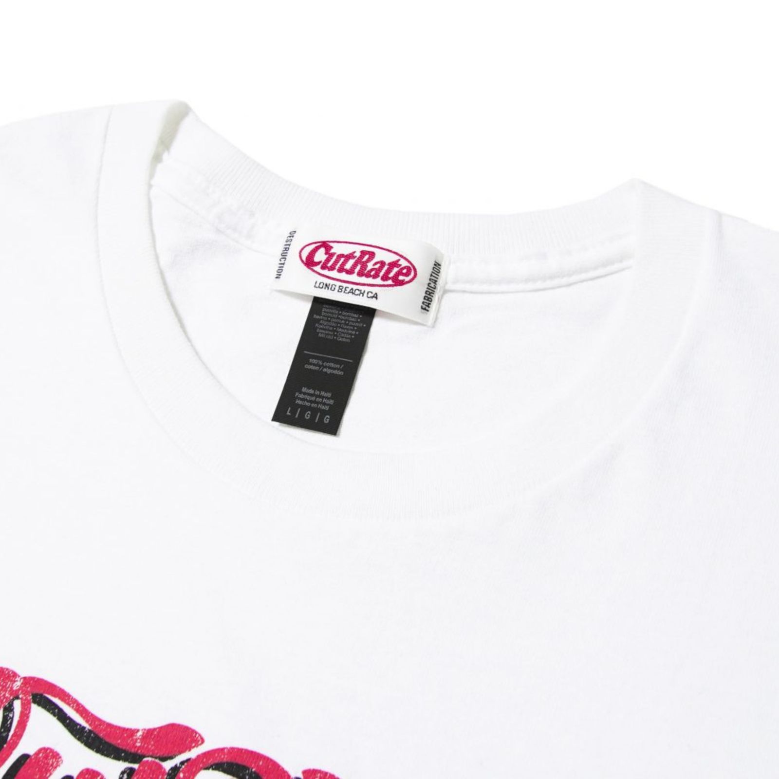 DALMATION TEE (WHITE)｜ダルメシアン Tシャツ｜CR-25SS002