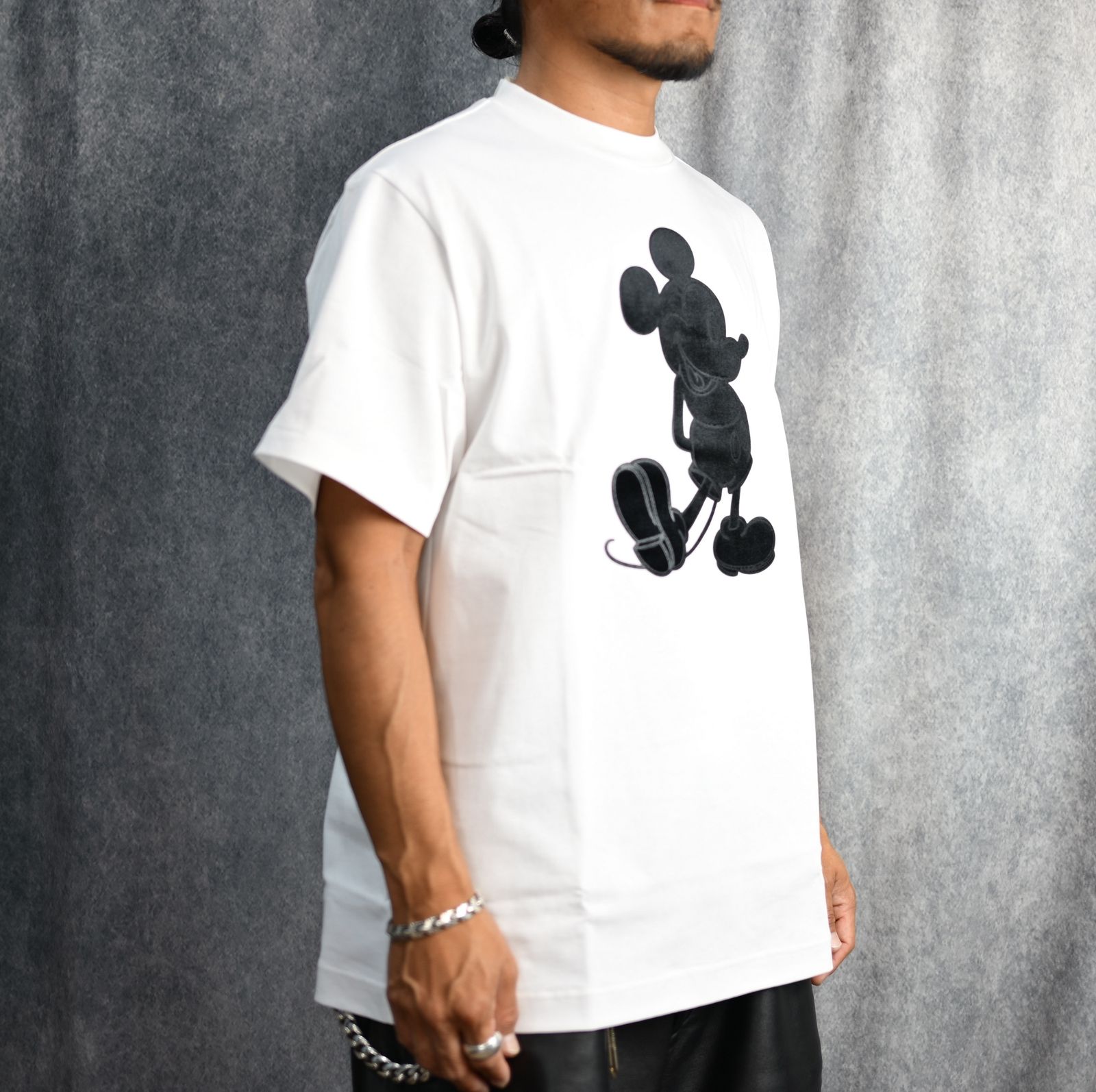 N.HOOLYWOOD - Disney Mickey T-SH (WHITE) / ミッキー Tシャツ （ホワイト） | chord online  store