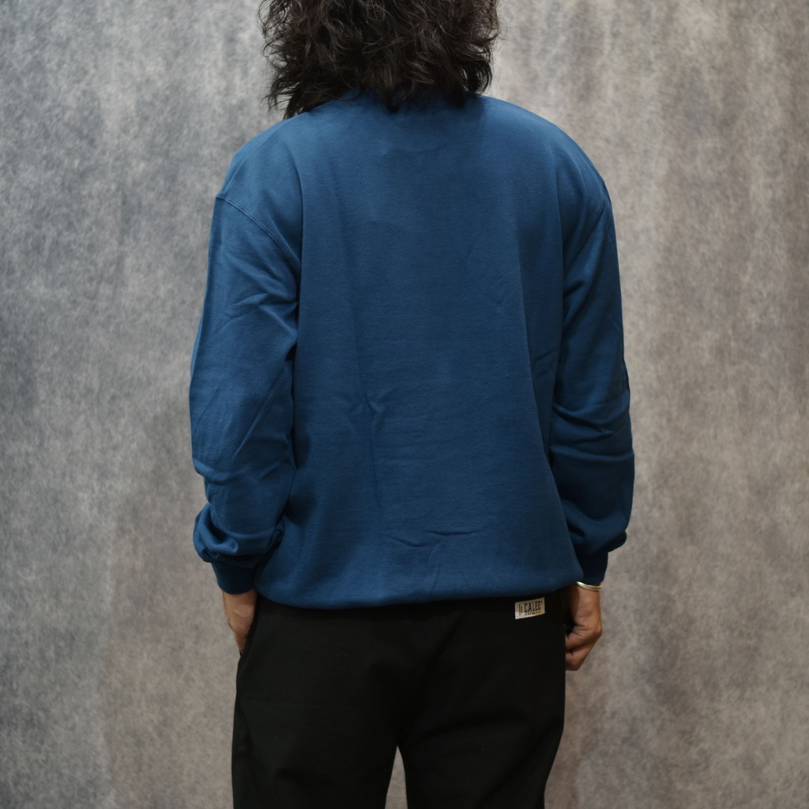 EMBLEM LOGO CREW NECK SW (NAVY)｜クルーネック スウェット トレーナー｜CL-25AW014