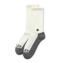 JACQUARD PILE SOCKS (WHITE) / ジャガード パイルソックス