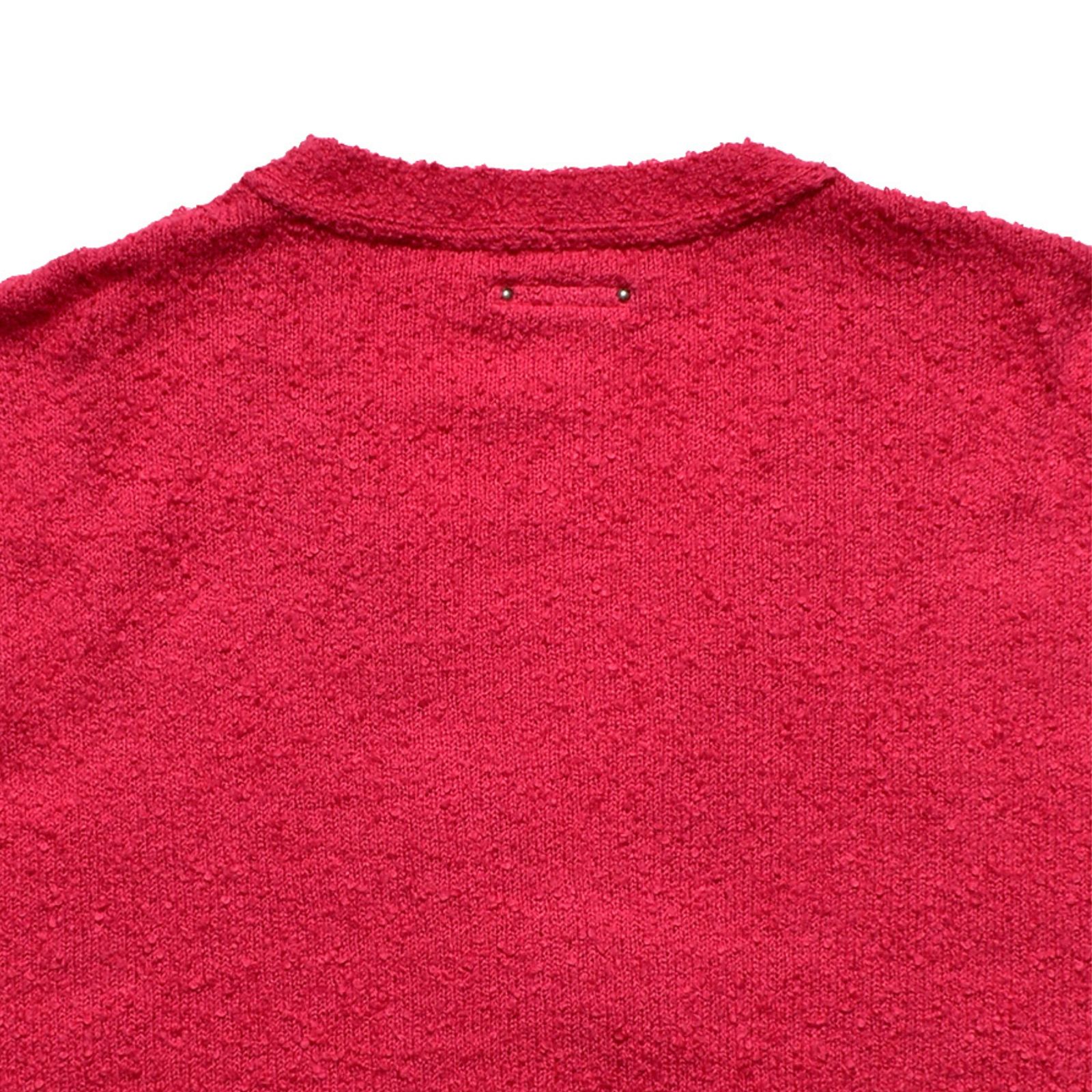 Grainy Cotton Knit Cardigan （PNK） / コットン カーディガン （ピンク）