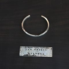 STRAIGHT BANGLE NARROW｜ SILVERS 純銀
