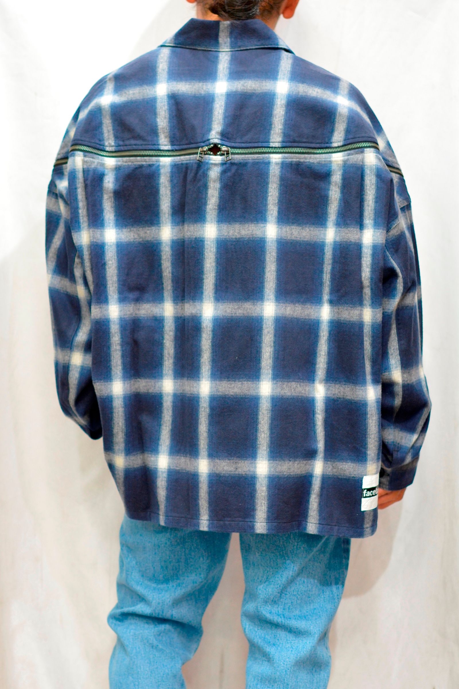 FACETASM - ”CHECK ZIPPER SHIRT | chord online store