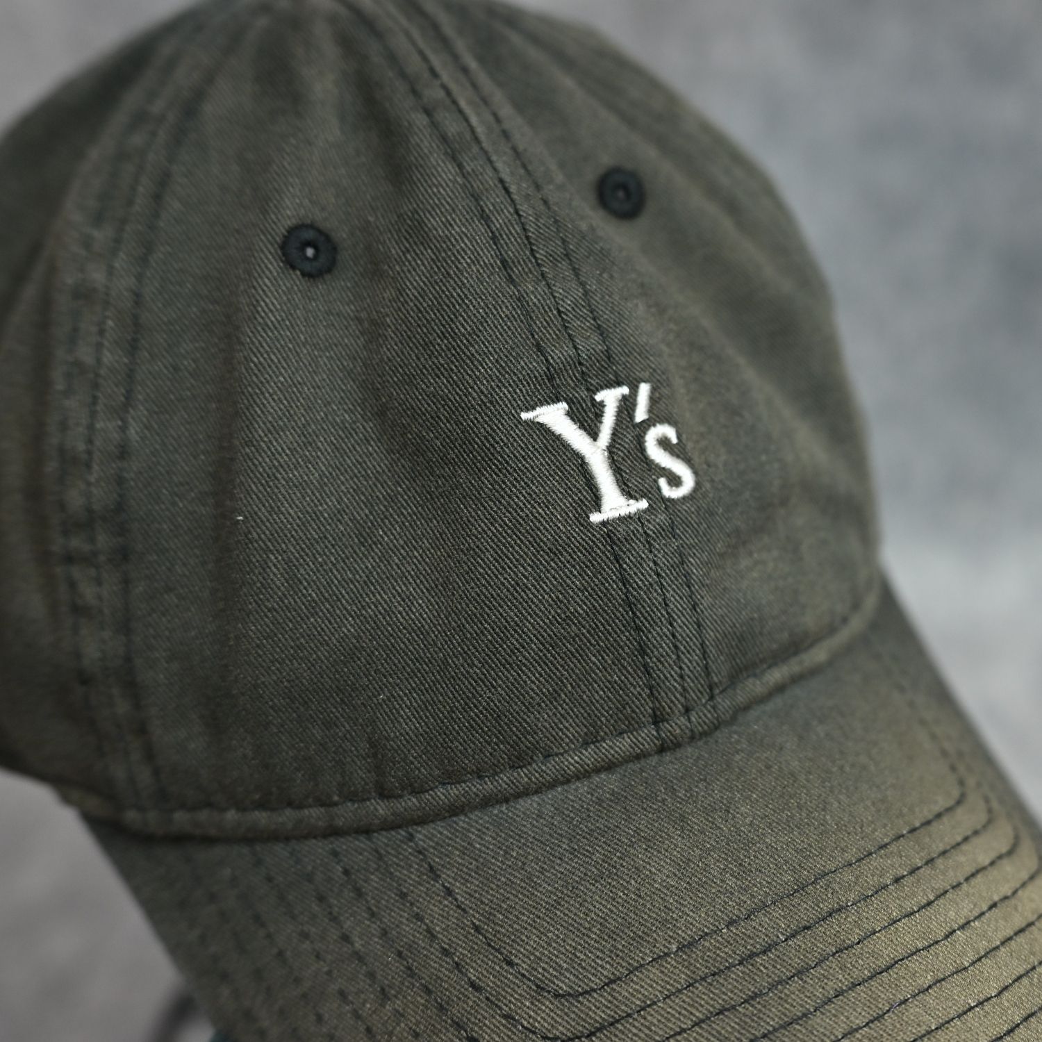 Y's × New Era 9TWENTY LONG VISOR Y's LOGO CAP （Black）｜ロゴキャップ｜YV-H21-096-3