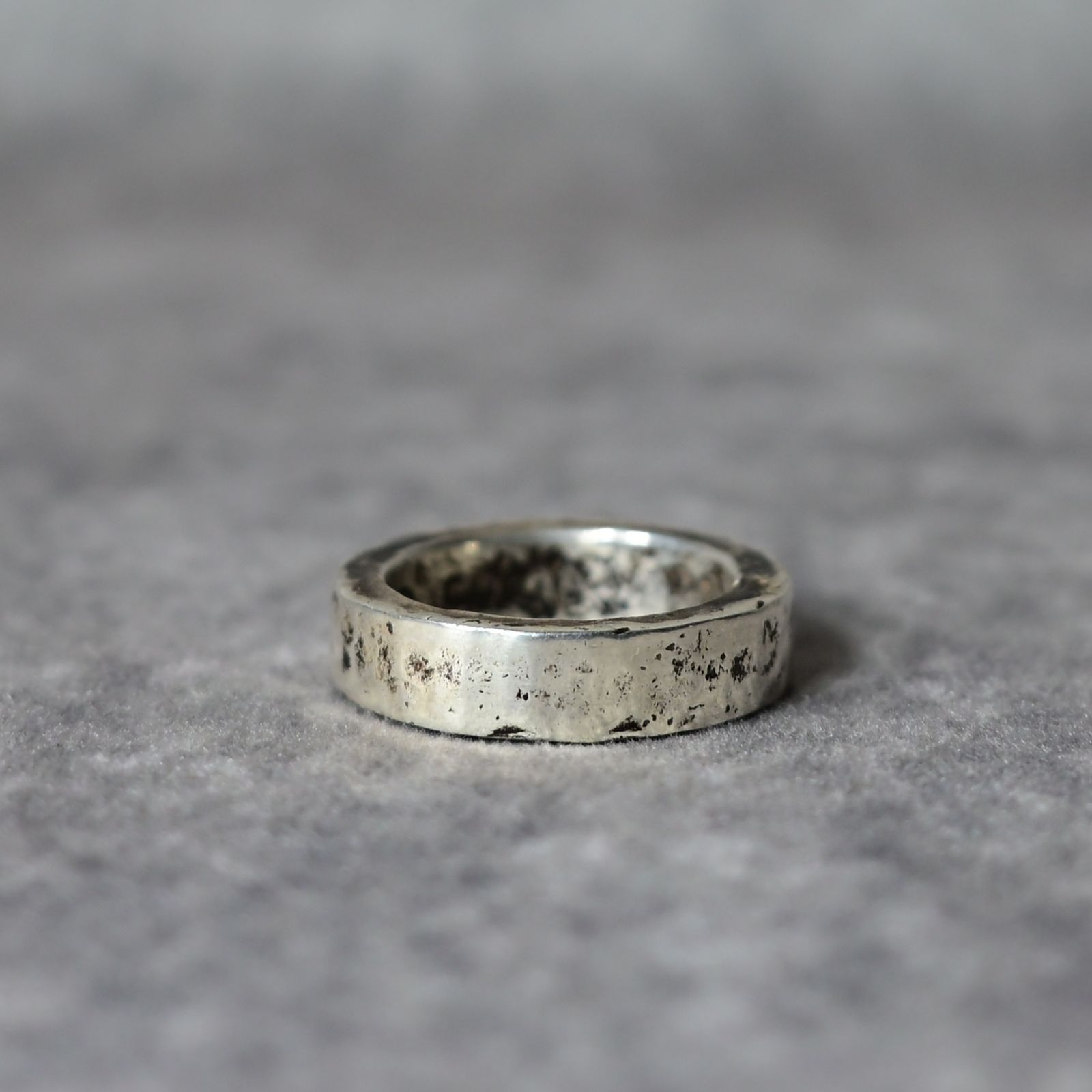 STRAIGHT RING NARROW （15号）｜ SILVERS 純銀