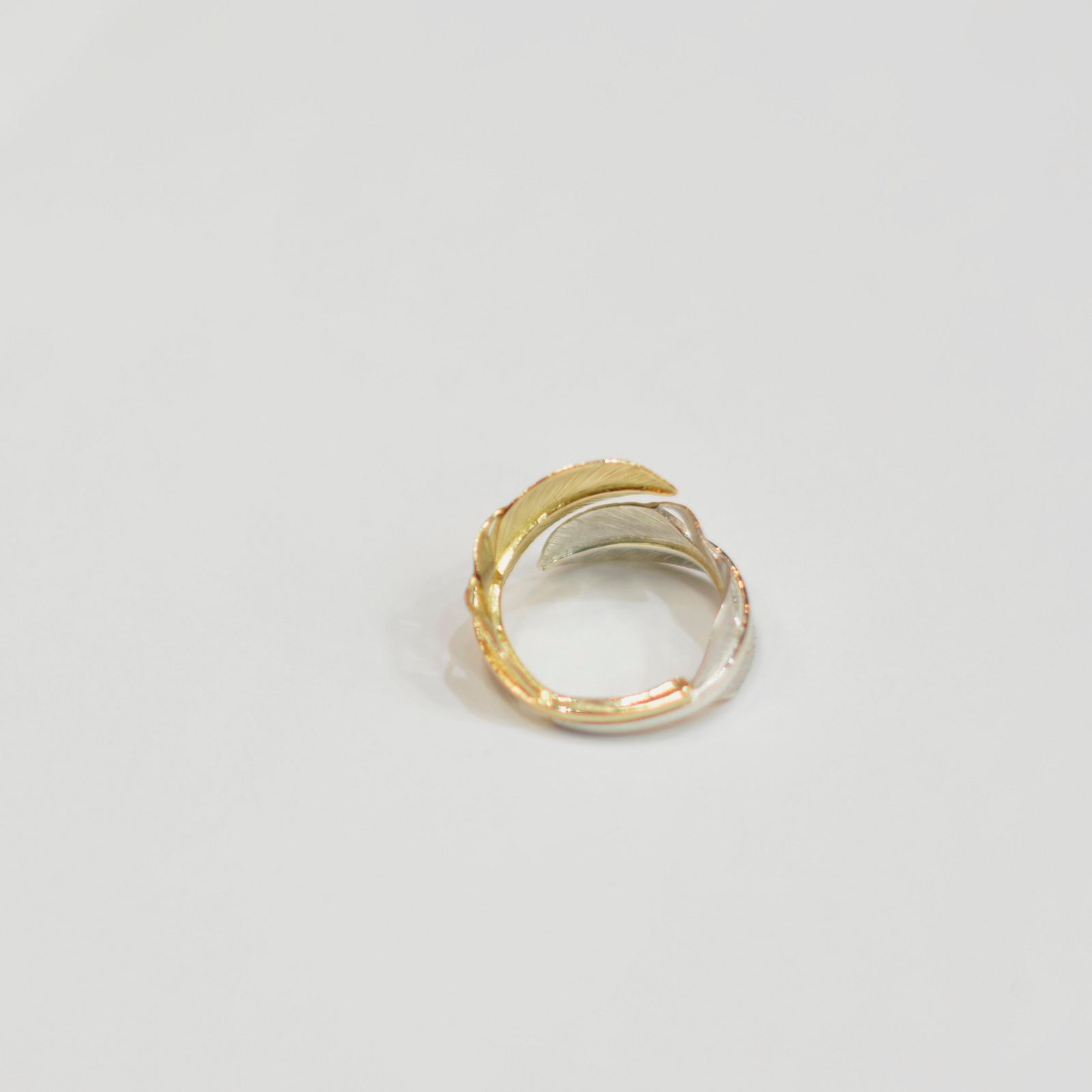 TARO WASHIMI - S K18 feather & S feather ring | chord online