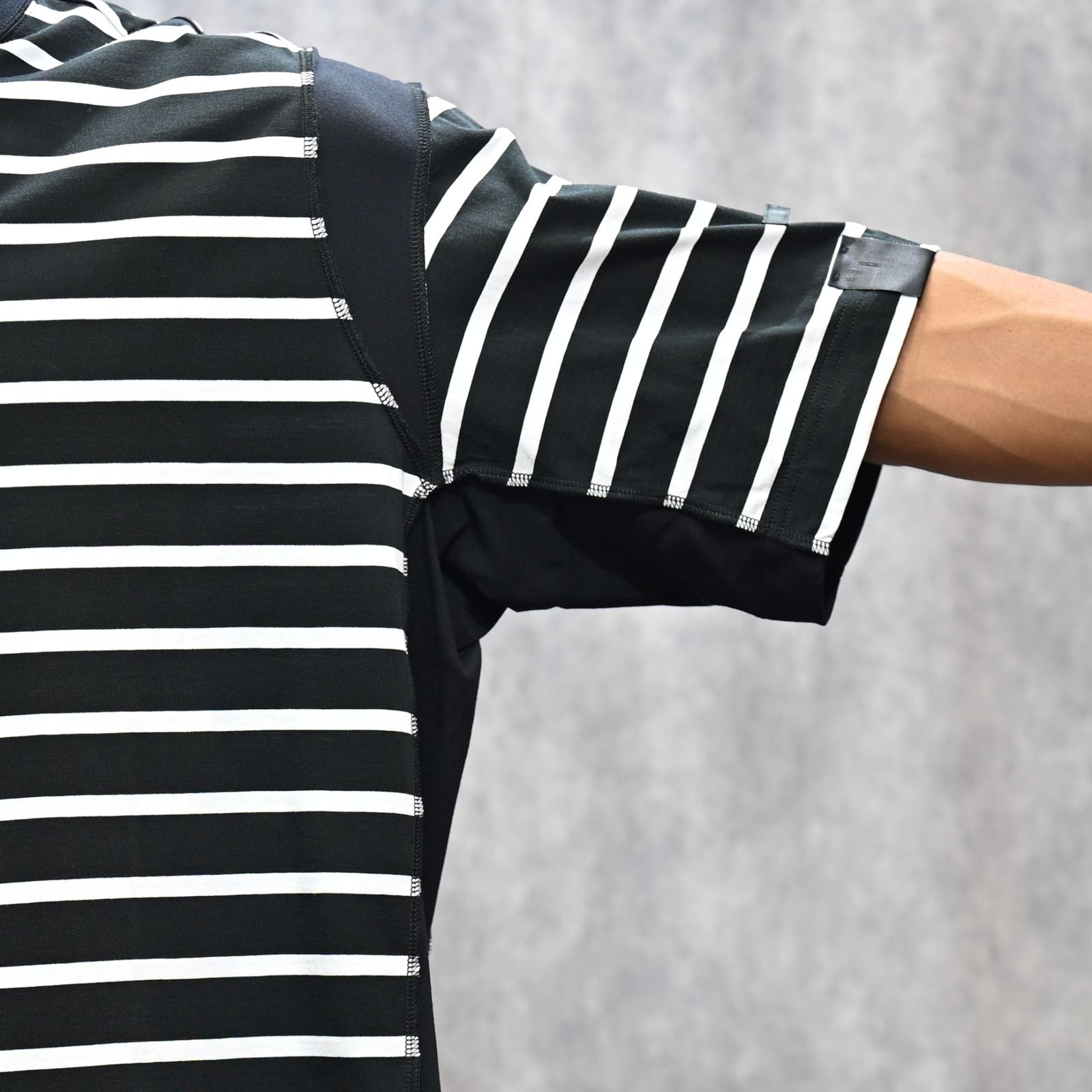 BORDER T-SHIRT （BLACK × WHITE） / ボーダーTシャツ （ブラック × ホワイト） 2251-CS53-027