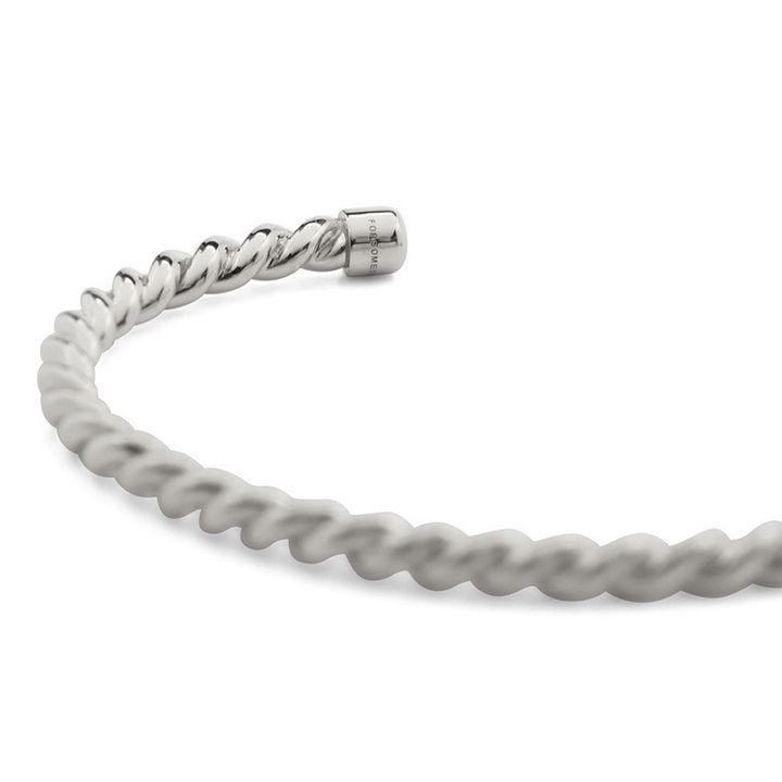 FSO TWIST BANGLE (SILVER) / シルバー バングル