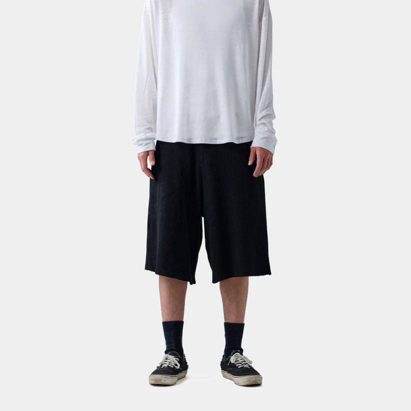 HF thermal shorts （BLACK）｜サーマル ロングショーツ （ブラック）｜HF-04