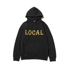 CLASSIC LOCAL LOGO PULLOVER HD (BLACK) / クラシック ローカル ロゴ プルオーバー フーディー パーカー