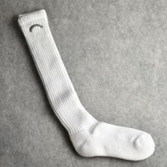 ARCH LOGO EMBROIDERED LOOSE SOCKS (WHT) / アーチロゴ刺繍 ルーズソックス 靴下