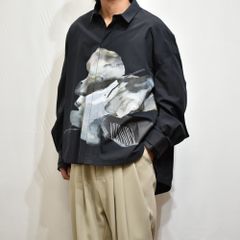 ルーズシャツ / LB22SS-SH02-PR (BLACK)