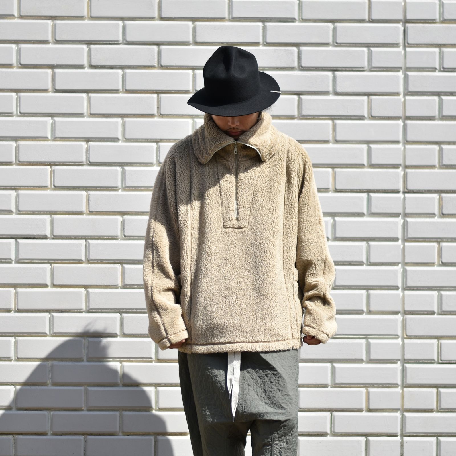 massive super high neck (BEIGE)