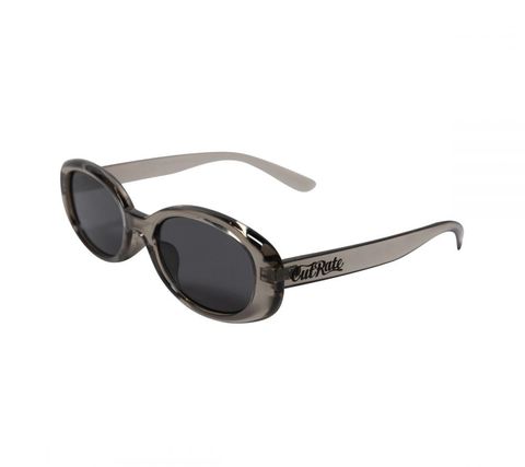 CUTRATE LOGO GLASSES (CLEAR×SMOKE)｜キャットアイ サングラス｜CR-25AW001