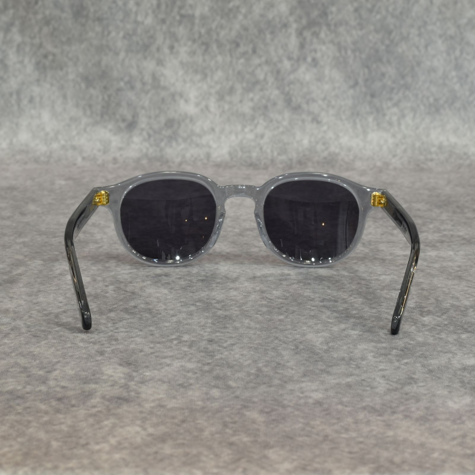 B/W TYPE GLASSES (CLEAR / BLACK)｜ボストン/ウェリントン サングラス｜CL-25AW002G