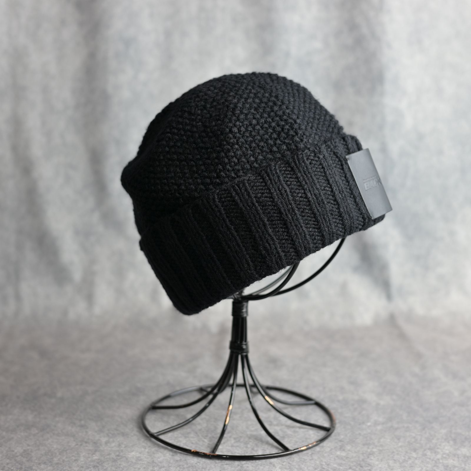 ニットキャップ （BLACK / ブラック）