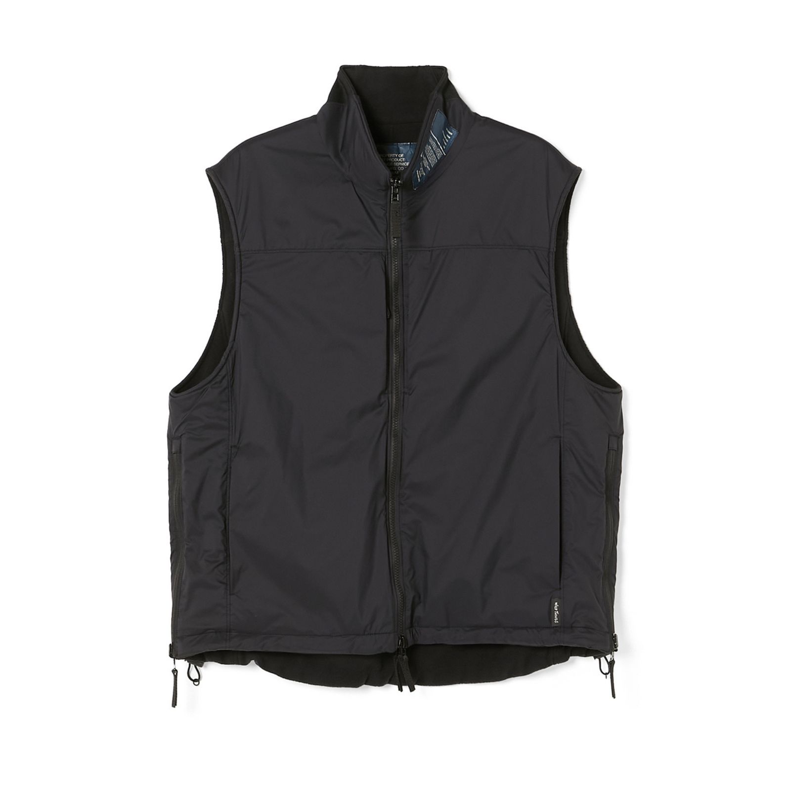 REVERSIBLE VEST （BLACK）｜リバーシブル ベスト｜9252-VE01-003